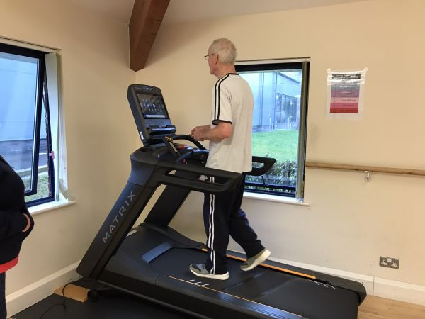 An image of Easier testing on our new treadmill