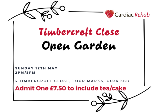 3 Timbercroft Close< Four Marks - Open Garden 12th May